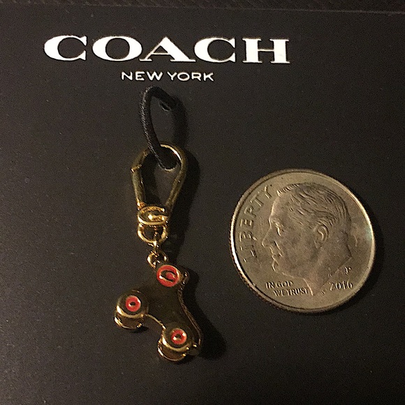 COACH - COLLECTIBLE ROLLER SKATE  CHARM (NWT) - Picture 5 of 10